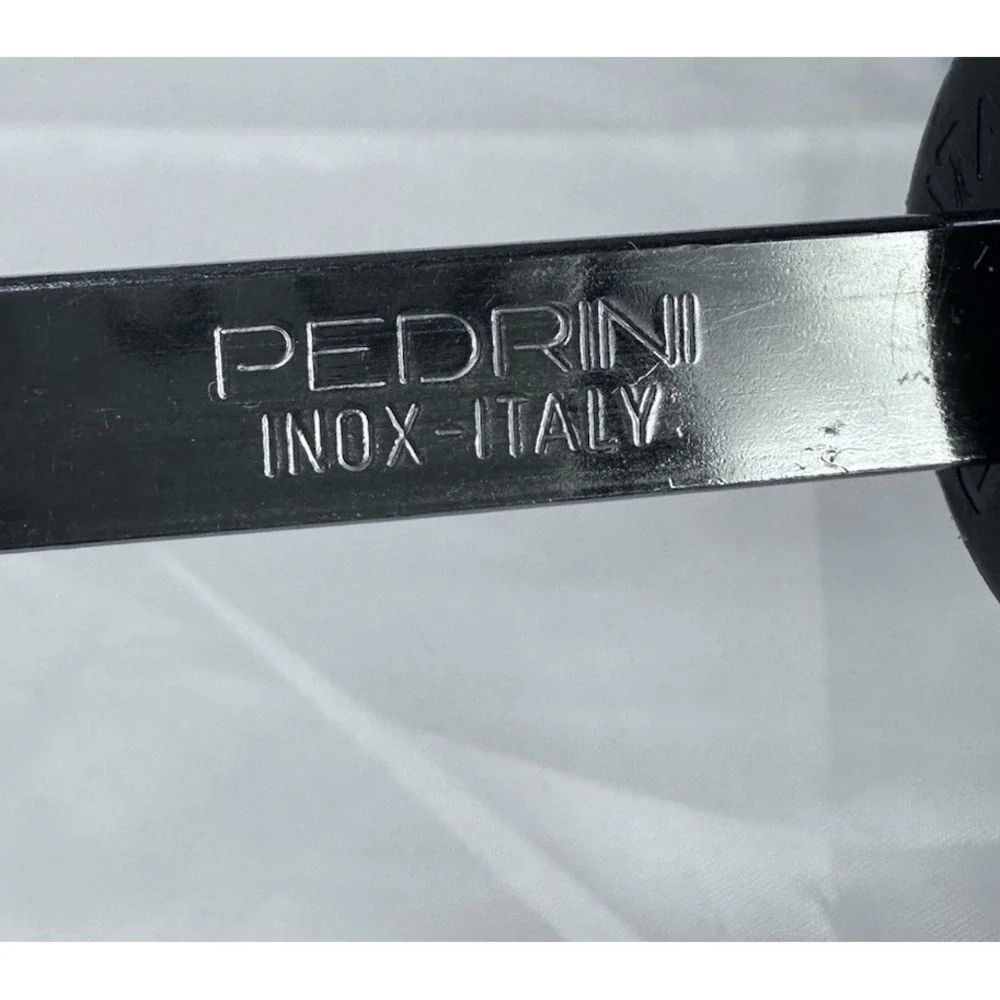 PEDRINI ITALY SLOTTED STRAINING  SKIMMER SPOON‎ COOKING UTENSIL